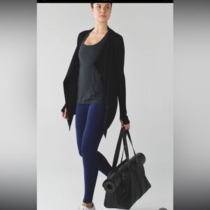 Size 6 Lululemon Black Resolution Wrap